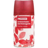 Ambientador Automático Frutos Rojos Eroski, Recambio 250 Ml