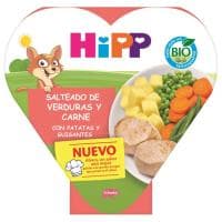 Verduras, Carne, Patata y Guisantes Hipp, Tarrina 250 G