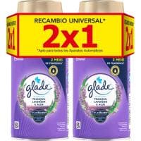 Ambientador Auto Lavanda Glade, Recambio 2 Uds