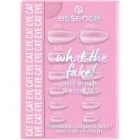Uñas Postizas Press On What The Fake 01 Glazed Essence, 1 Ud