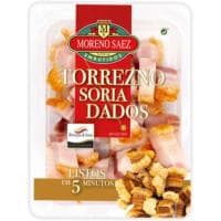 Torreznos de Soria en Dados Moreno Saez, Bandeja 200 G