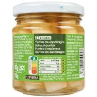 Yema de Espárrago Grueso Eroski, Frasco 110 G