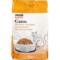 Alimento Completo para Gato Eroski Basic, Saco 4 Kg