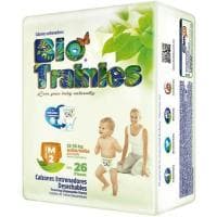 Bio Trainies Bragapañal Talla Mediana 12-15kg Moltex Bio, 26 Uds