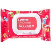 Toallitas Infantiles Cara-manos Eroski, Paquete 20 Unid.