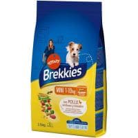 Alimento de Pollo-buey-verdura Perro Mini Brekkies, Saco 1,5 Kg