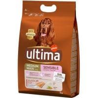 Alimento Sensitive de Salmó Perro Mediano-max Ultima, Saco 3 Kg