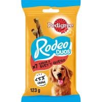 Rodeo Duos de Queso-buey para Perro Pedigree, Paquete 123 G