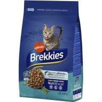 Alimento Seco de Pescado-verdura para Gato Brekkies, Saco 3,5 Kg