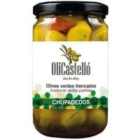 Aceitunas Chupadedos Olicastelló, Frasco 160 G