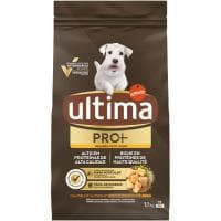 Alimento de Pollo para Perro Mini Ultima, Saco 1,1 Kg