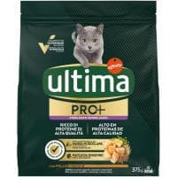 Alimento de Pollo para Gatos Esterilizados Ultima, Paquete 375 G