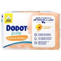 Toallitas de Bebé con Caléndula Dodot, Pack 3x44 Uds