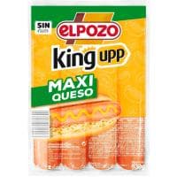 Salchicha King Queso el Pozo, sobre 330 G