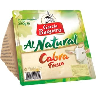 Al Natural Queso Fresco de Cabra Elaborado con Leche Pasteurizada Garcia Baquero