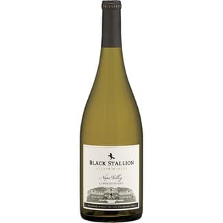 Vino Blanco Chardonnay Napa Valley de California Black Stallion 75 CL