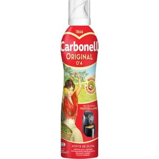 Aceite de Oliva Suave 0,4º Original para Plancha y Horno Carbonell 200 ML