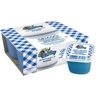 Yogur Griego Natural sin Gluten Pack 4 la Fageda