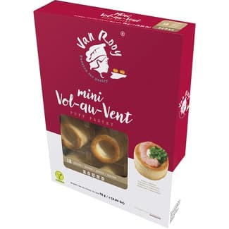 Volovanes Mini 12 Unidades VAN Rooy