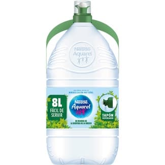 Agua Mineral Natural de Mineralización Débil con Tapón Dispensador Aquarel