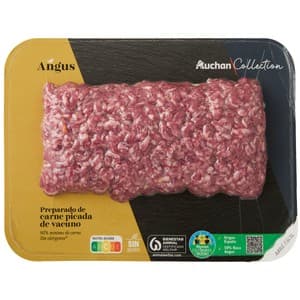 Alcampo Cultivamos LO Bueno Preparado de Carne Picada de Vacuno Angus de Origen Nacional 400 G.