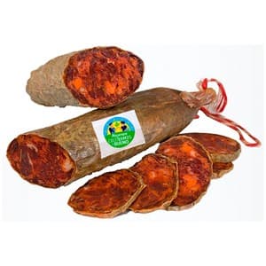 Alcampo Cultivamos LO Bueno Chorizo de Cebo Ibérico. - Loncha Fina 1 Mm 112.5 G