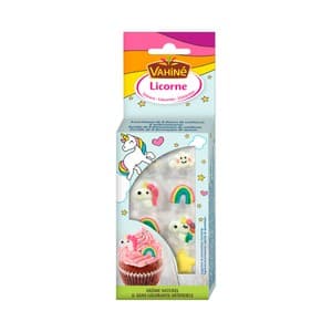 Vahiné Decoración Confitería Unicornio Blister 8 Uds.8 G.