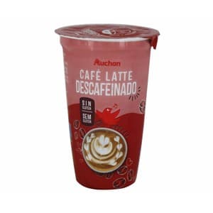 Auchan Café Latte Descafeinado 250 Ml. Producto Alcampo