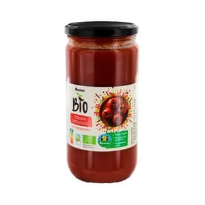 Alcampo Cultivamos LO Bueno Ecológico Bio Tomate Triturado Ecológico de Temporada, Origen España Bote 660 G.