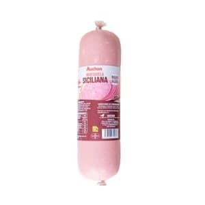 Auchan Mortadela Siciliana Elaborada sin Gluten y sin Lactosa 800 G. Producto Alcampo