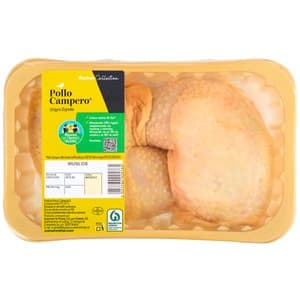 Alcampo Cultivamos LO Bueno Muslos de Pollo Campero, Bandeja. 450 G