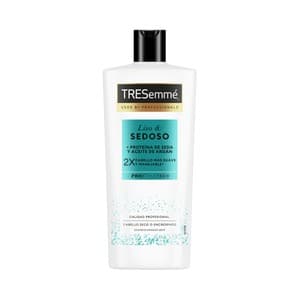 Tresemmé Liso & Sedoso Acondicionador con Proteína de Seca y Aceite de Argán, para Cabellos Secos o Encrespados 685 Ml.