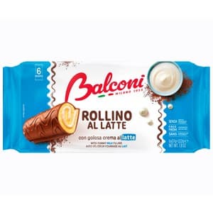 Balconi Bizcochos Rellenos de Crema de Leche 6 Uds. 37 G.