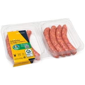 Alcampo Cultivamos LO Bueno Salchichas de Pollo Campero 320 G. 350 G