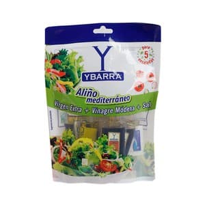 Ybarra Aliño Mediterráneo (aceite, Vinagre Mòdena, Sal) en Bolsas Individuales 100 Gr 100 ML