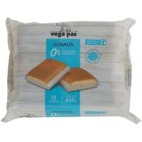 Sobao 0% Azúcares Añadido Vega Pas, Paquete 450 G