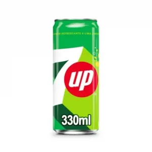 7up Refresco con Aromas Naturales y Sabor a Lima Limón Lata de 330 Ml.