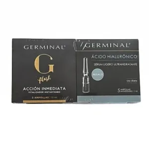 Acción Inmediata Germinal 5 Ud + Ácido Hialurónico Germinal 5 Ud.