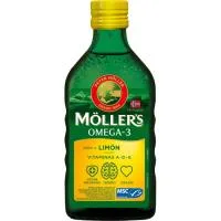 Aceite de Hígado de Bacalao Mollers, Botella 250 Ml