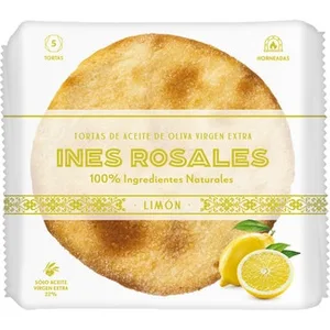 Tortas de Aceite de Oliva Virgen Extra con Limón 5 Unidades Ines Rosales
