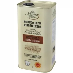 Aceite de Oliva Virgen Extra de Nuestra Tierra Lata 1 L.