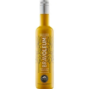 Aceite de Oliva Virgen Extra Extracción en Frío Variedad Nevadillo Blanco  Bravoleum 500 ML