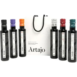 Aceite de Oliva Virgen Extra Monovarietales Ecológico DOP Aceite de Navarra 6x250 Ml  Artajo 1.5 L