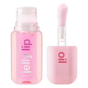 Aceite Labial Jelly Lip Oil Deliplus 01 Rosa 0.003 L