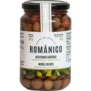 Aceituna Arbequina Verde Entera Categoría Primera Romanico