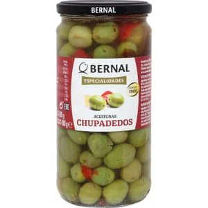 Aceituna Chupadedos Frasco 400 Gr