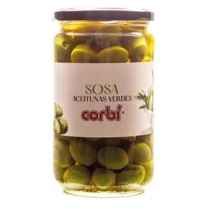 Aceituna Verde con Hueso Sosa 320 Gr
