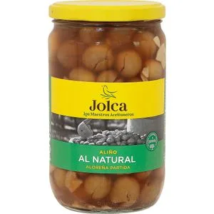 Aceituna Verde Partida Aliño al Natural 400 Gr
