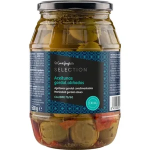 Aceitunas Gordal Aliñadas  el Corte Ingles Selection 500 G