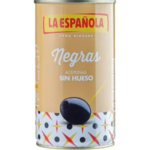 Aceitunas Negras sin Hueso  la Española 150 G